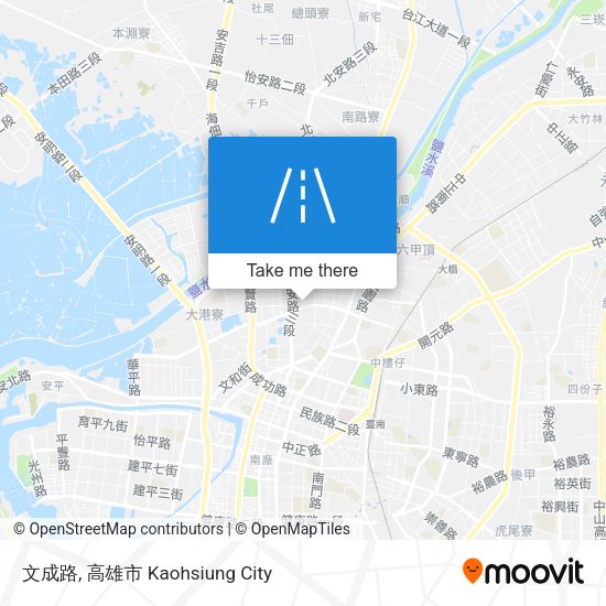 文成路地圖