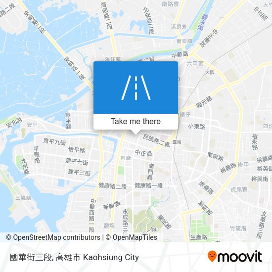 國華街三段 map