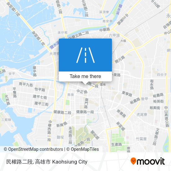 民權路二段 map
