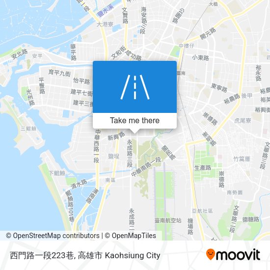西門路一段223巷 map