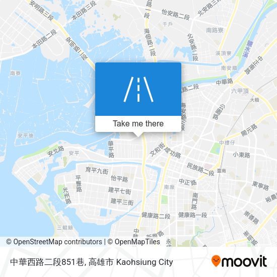 中華西路二段851巷 map