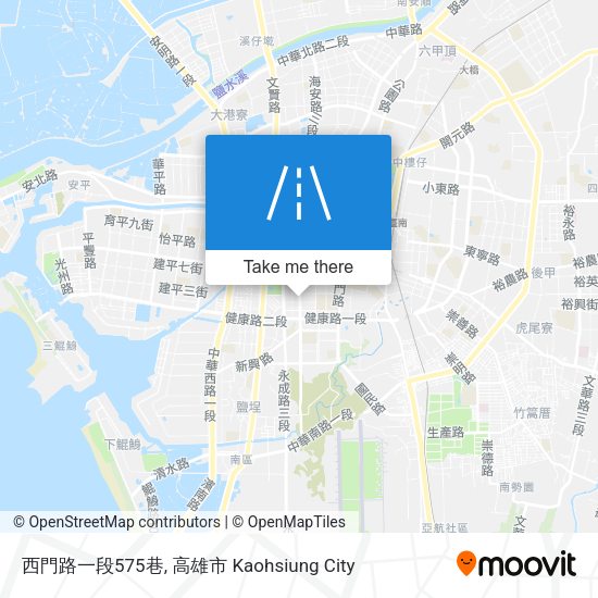 西門路一段575巷地圖