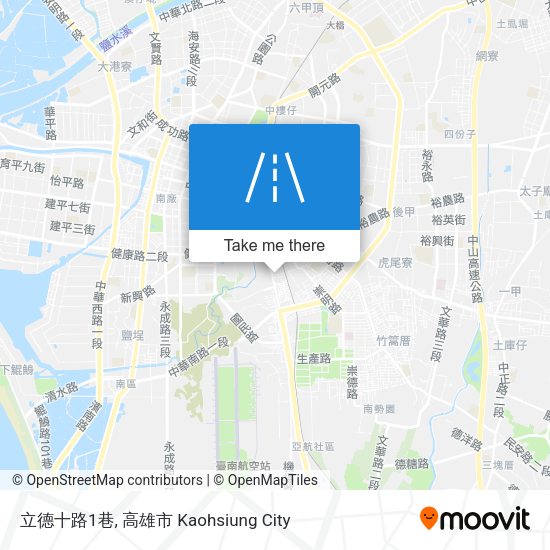 立德十路1巷 map