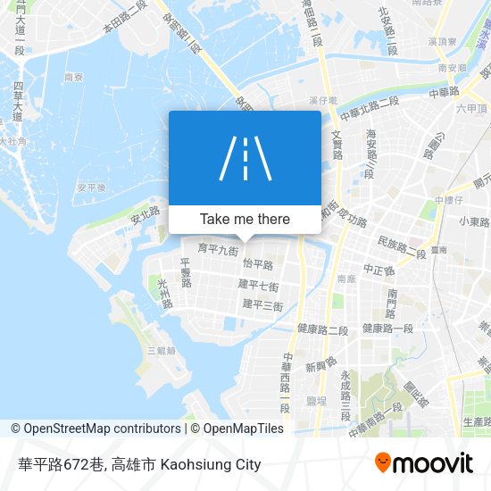 華平路672巷地圖
