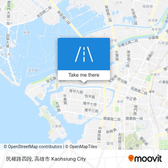 民權路四段 map