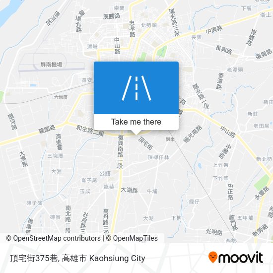 頂宅街375巷 map