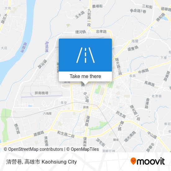 清營巷地圖