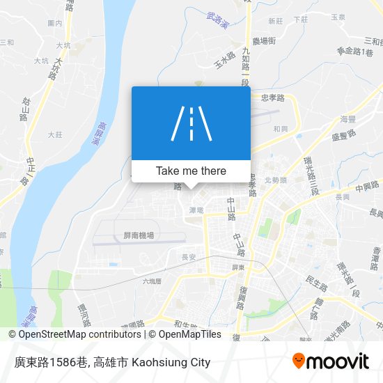 廣東路1586巷地圖