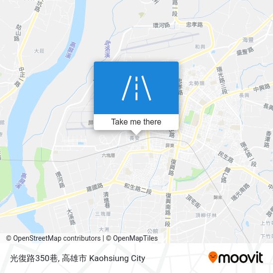光復路350巷 map