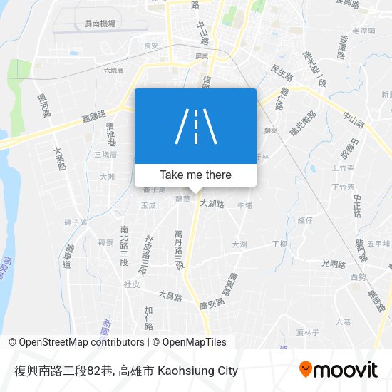 復興南路二段82巷地圖