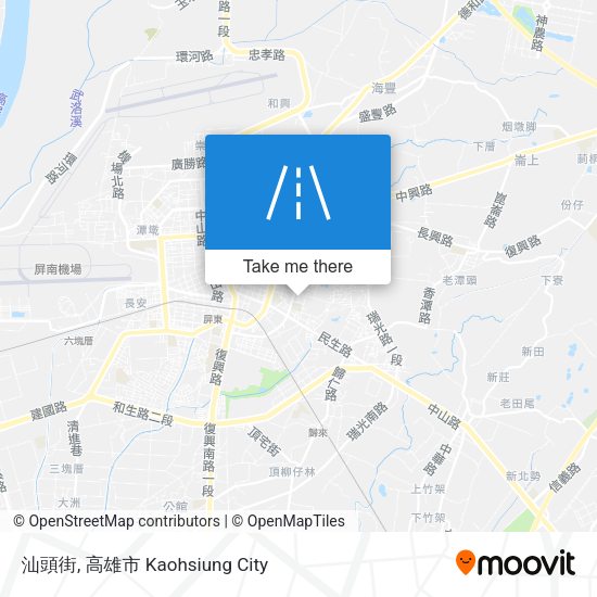 汕頭街 map