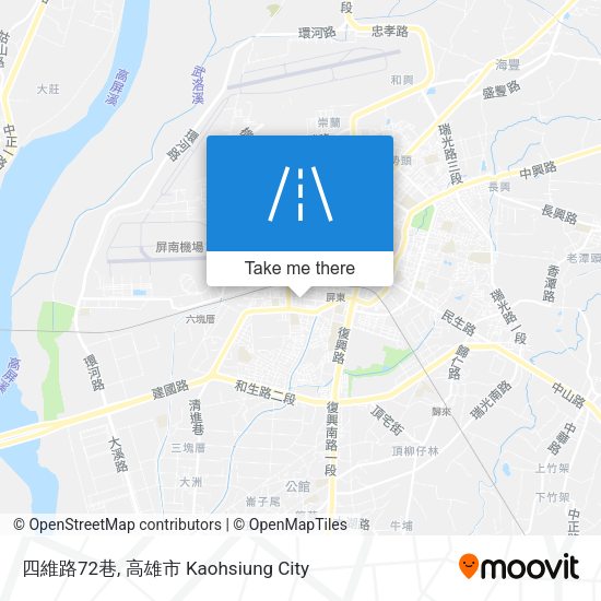 四維路72巷地圖