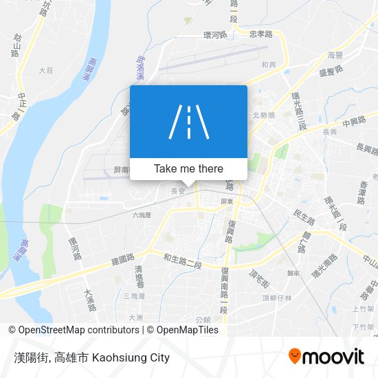 漢陽街地圖