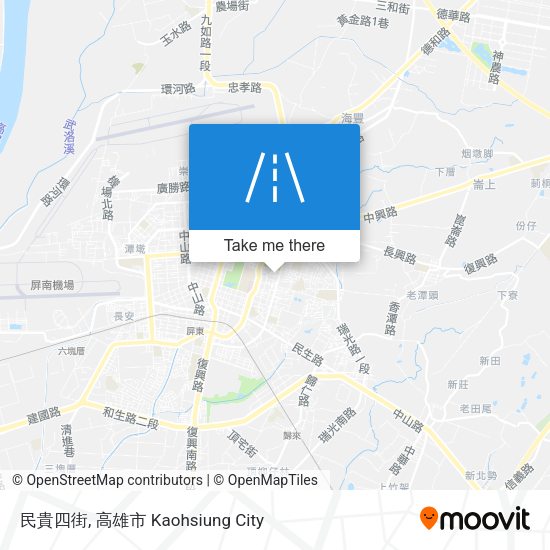 民貴四街 map