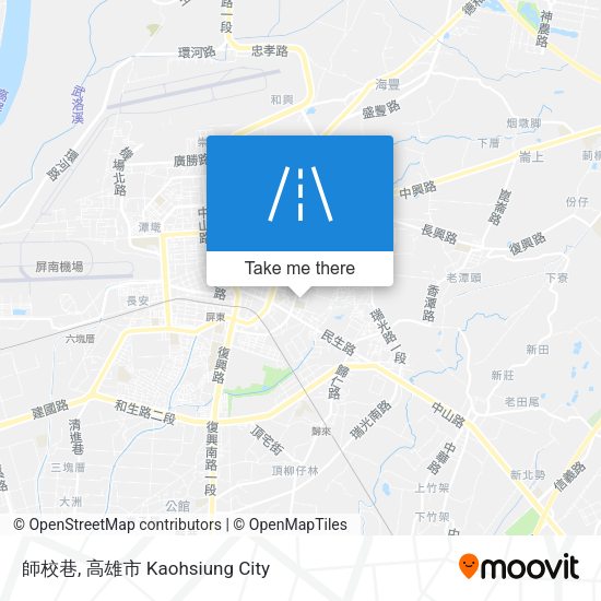 師校巷 map
