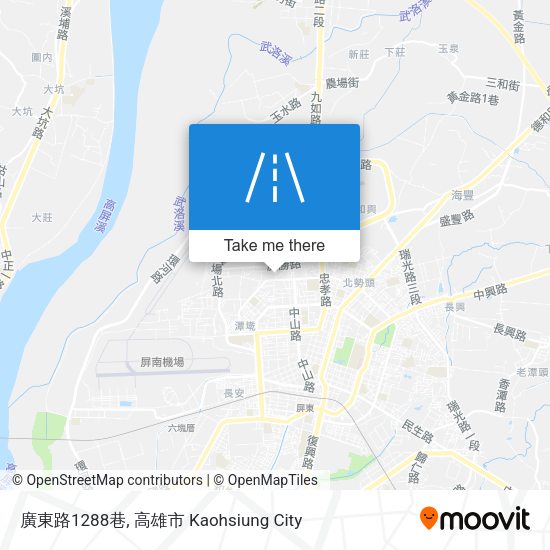 廣東路1288巷地圖