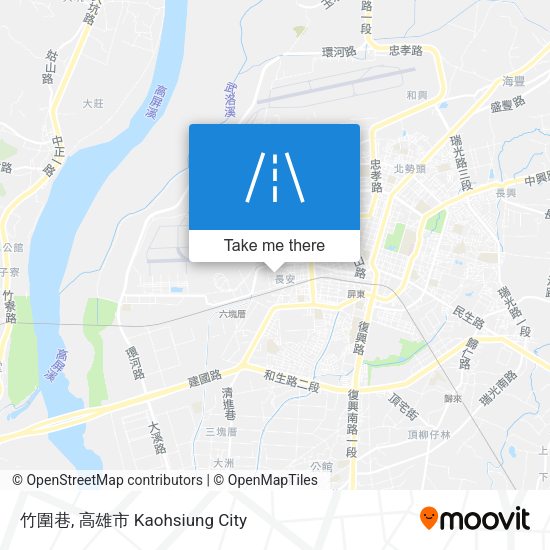 竹圍巷地圖