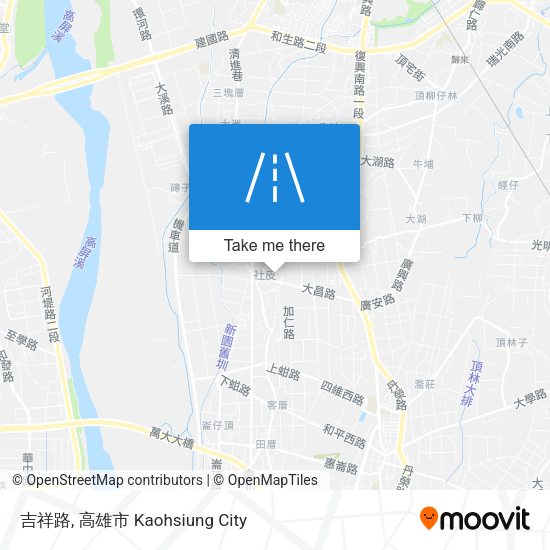 吉祥路地圖