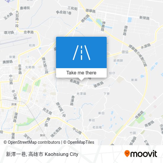 新潭一巷 map
