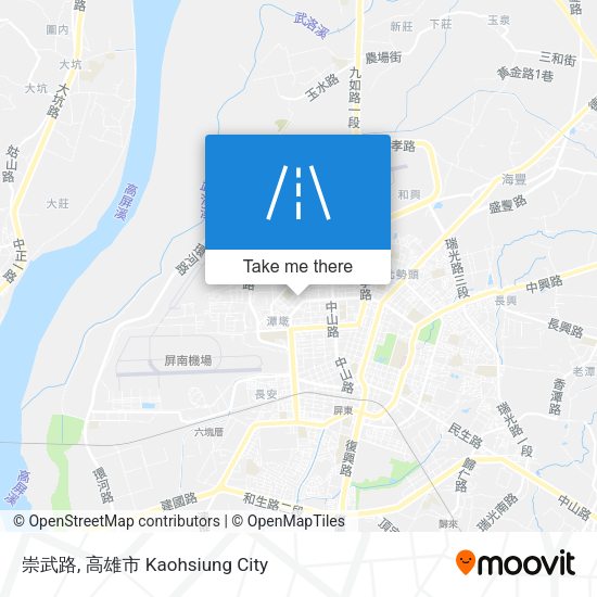 崇武路 map