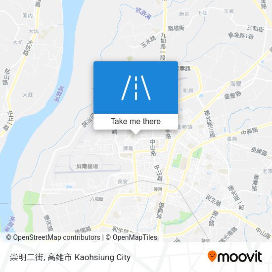 崇明二街地圖