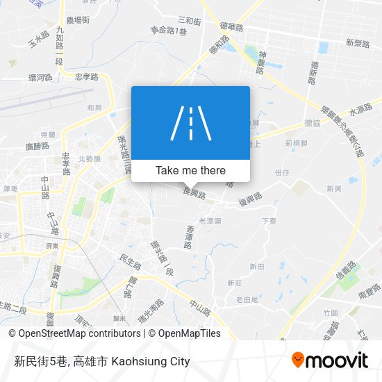 新民街5巷地圖