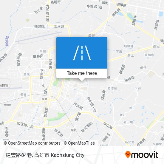 建豐路84巷地圖