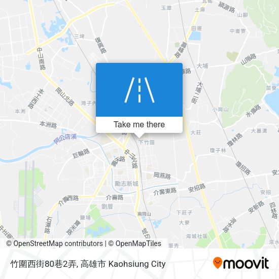 竹圍西街80巷2弄地圖
