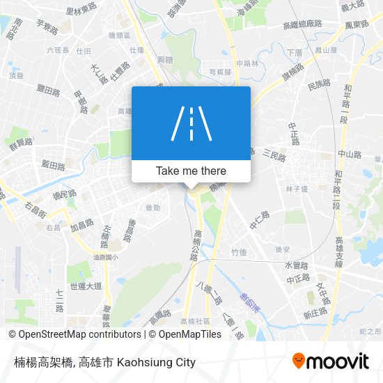 楠楊高架橋 map
