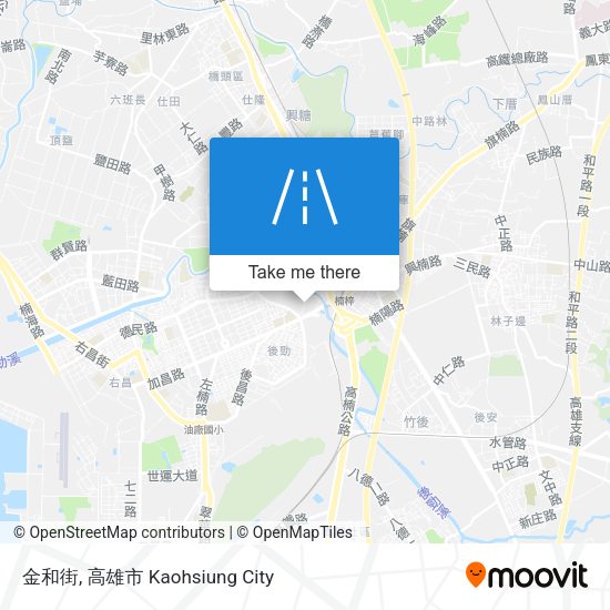 金和街 map