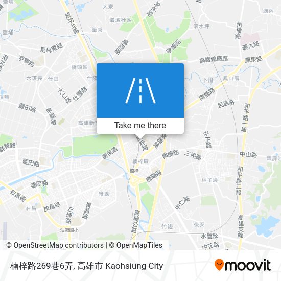 楠梓路269巷6弄地圖