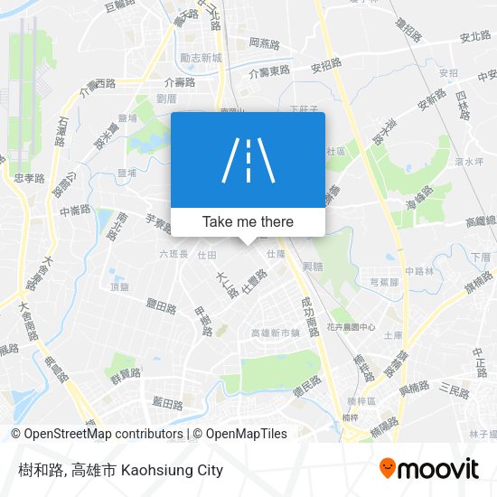 樹和路地圖