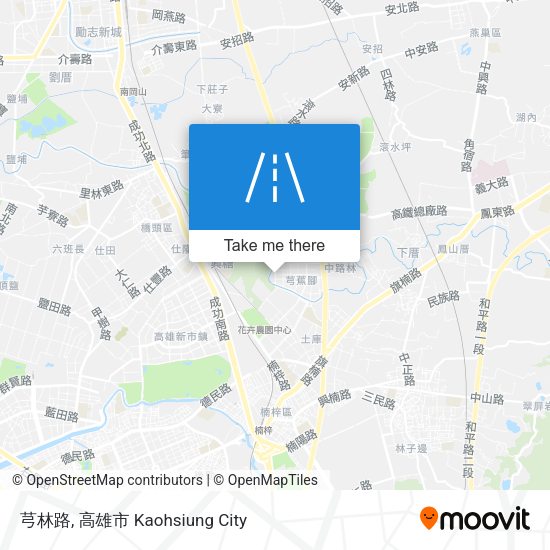 芎林路地圖