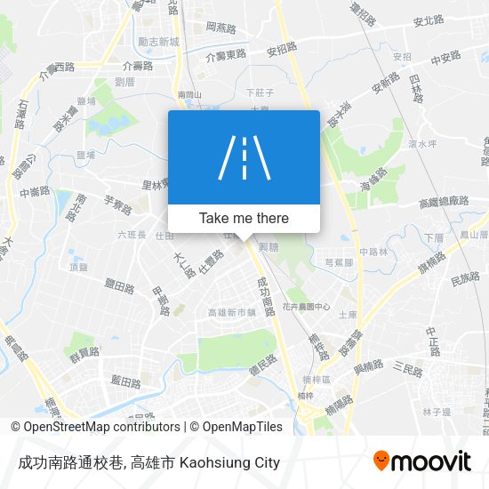 成功南路通校巷 map