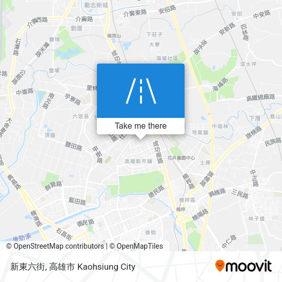 新東六街 map