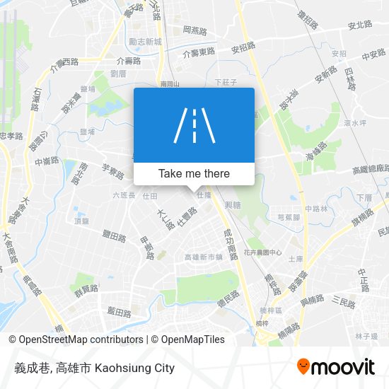 義成巷地圖