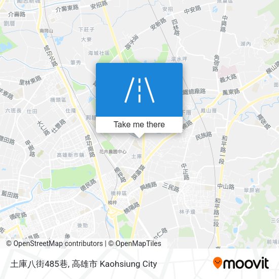 土庫八街485巷 map