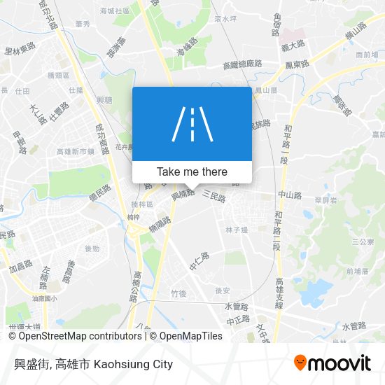 興盛街 map