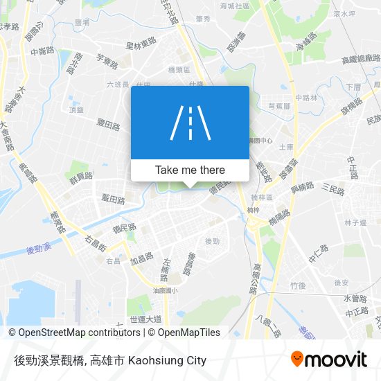 後勁溪景觀橋 map