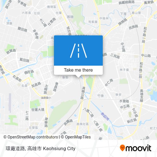 環廠道路地圖