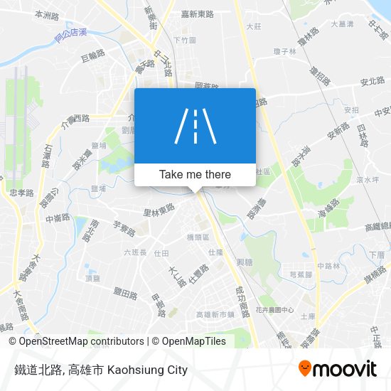 鐵道北路地圖