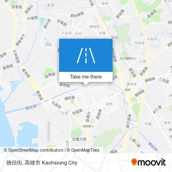 德信街 map