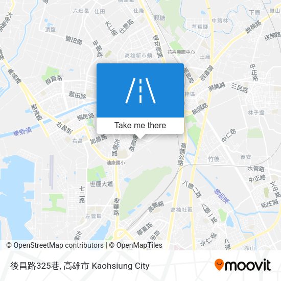 後昌路325巷地圖