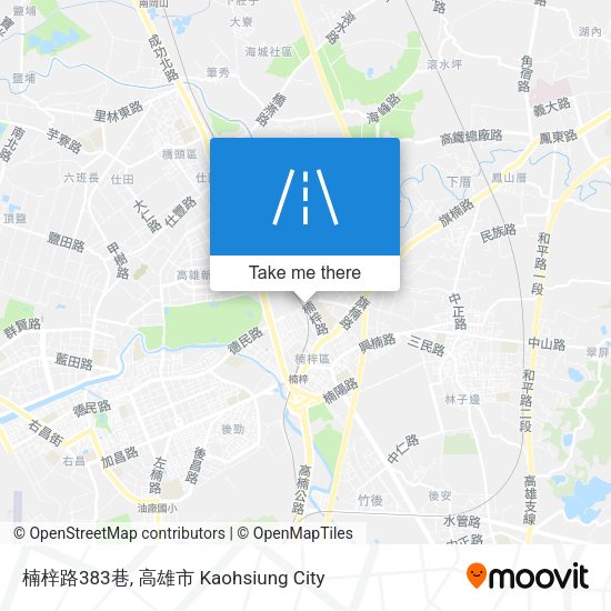 楠梓路383巷 map