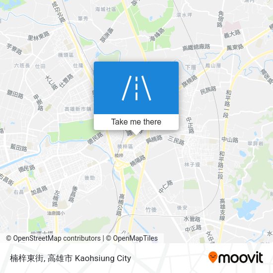 楠梓東街 map