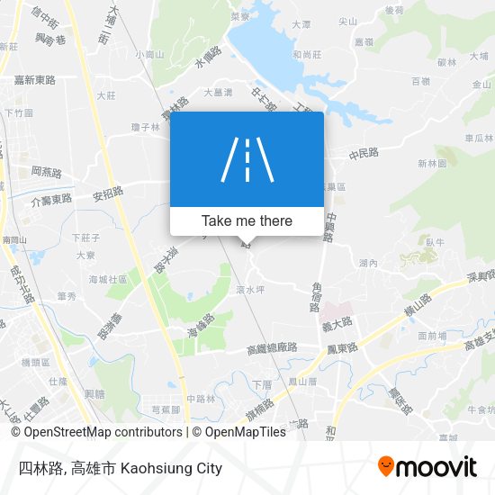 四林路 map
