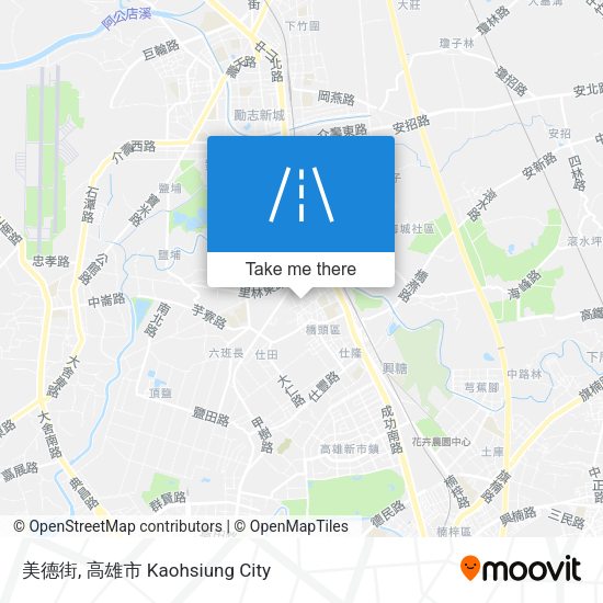 美德街 map