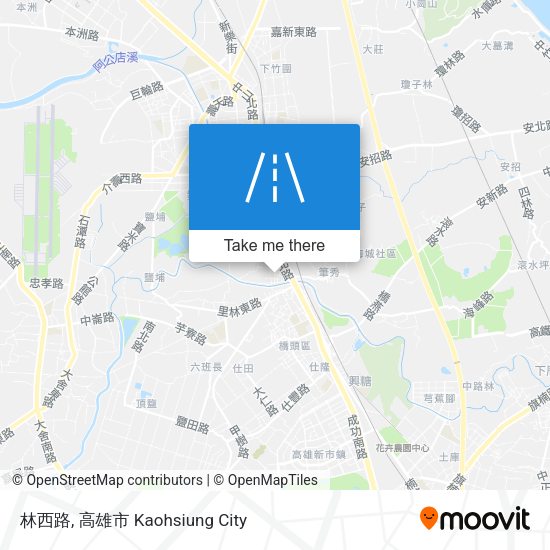 林西路 map