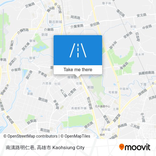 南溝路明仁巷 map