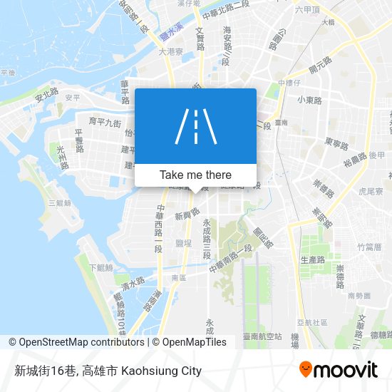新城街16巷地圖